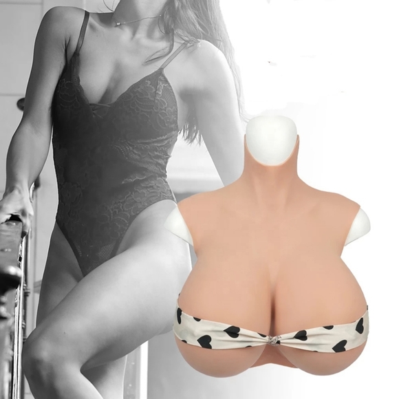 D-G Cup artificial Silicone breast form realistic Crossdresser Cosplay Boobs - Picture 4 of 6